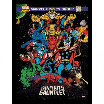 Infinity Gauntlet Framed Poster