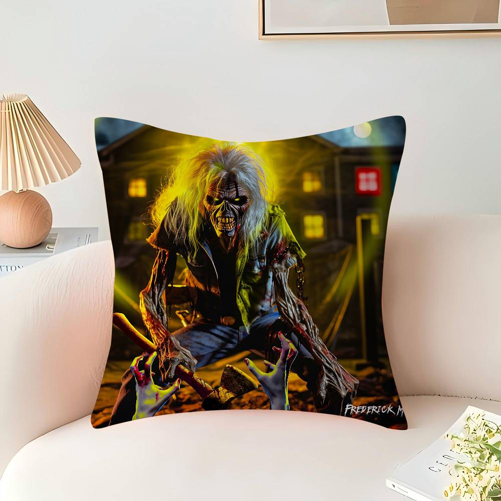 Band I-Iron C-Cool M-Maiden Pillow Cover Sofa Cushion Cover Home Room Decoration Children Gift