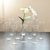 20/15plastic cylindrical vases, high transparency vase set, suitable for simple desktop flower arrangement decoration