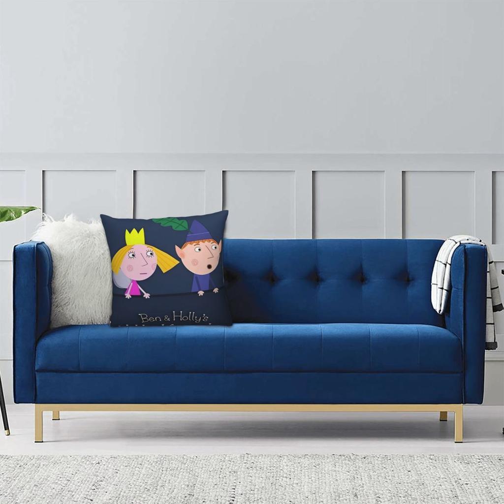 B-Ben And H-Holly Dreamy World Pillow Cover Novelty Pillow Case Soft Graphic Cushion Cover Pillowcases For Sofa Home Decoration