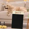 Dog Nail Scratch Board, Double Side File Scratch Board for Dogs Paw, Two Sided Grit Pad, 15.7in x 8.8in, Fun Nail Care (Black)