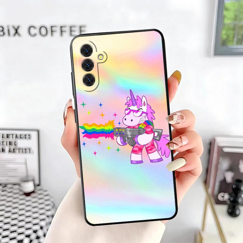

Pink Unicorn Rainbow Soft Phone Case for Samsung A17 A37 A57 A16 A26 A36 A56 A15 A25 A35 A55 A14 A24 A34 A54 A13 A23 A33 A53 A52 Samsung A53