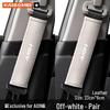 Aion Alons/Y/LX/NV Trumpchi GE3 Leather Car Seat Belt Shoulder Pad - Protective Cover for Interior