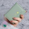 Cute Mini Pu Leather Wallet With Flower Print And Multiple Card Slots Perfect For Women Girls Daily Use Shopping Travel