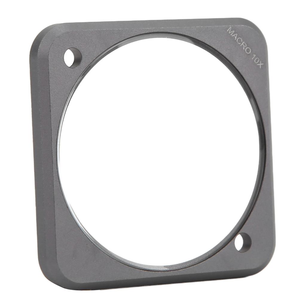 Junestar Optical Glass Action Camera 10x Macro Lens Filter for DJI Action 2 Sport Camera
