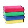 Two-Color Coral Fleece Towels: Perfect for Car Wash, Cleaning, Fishing Gear, or Kitchen Use