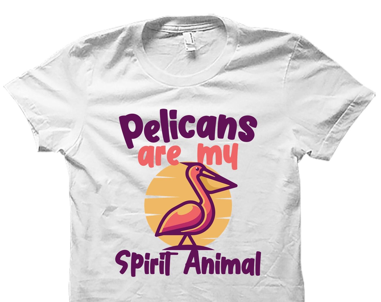 Pelican Shirt. Pelican Gift. Bird Shirt. Pelican T-Shirt. Pelican Lover Gift. Pelican Lover Shirt #OS4322 L