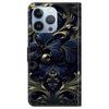 For iPhone 16 Pro Max Case PU Leather Wallet Flip Cover with Standing Function