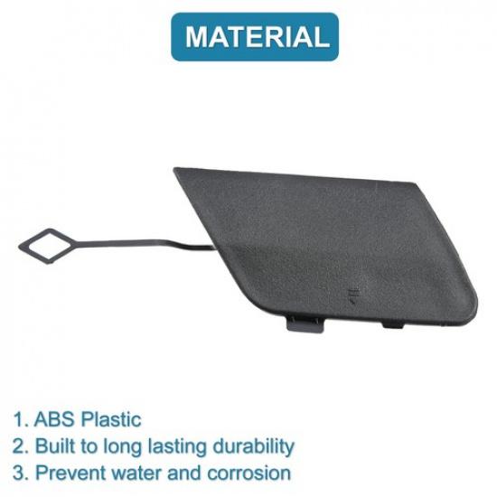 Car Rear Bumper Tow Hook Cover 2128850356 for Mercedes-Benz E200 14-16 Black