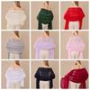 Elegantes Chiffon Chiffon Schal Langes Leichtes Gewebe Brautjungfern Schal Abend Schal Brautparty
