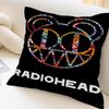 R-Rock Band Radio-head Music Pillow Cushion Cover Pillowcase Living Room Sofa Home Decor Customized