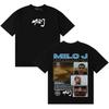 Rapper Milo J La Vida Era Mas Corta Pop Music T Shirts Unisexs Women Fashion Casual Oversized Tshirt Cotton Short Slevee Tshirts