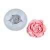 Jasmine Flower Candle Silicone Mould DIY Rose Peony Flower Gypsum Soap Resin Crafts Cement Mold Chocolate Cake Baking Tools