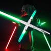YDD Lightsaber Kylo Ren Replica Lightsaber, Illuminated Green LED Lightsaber, Force FX, Metal Handle, Adult Size (78 Cm Blade)