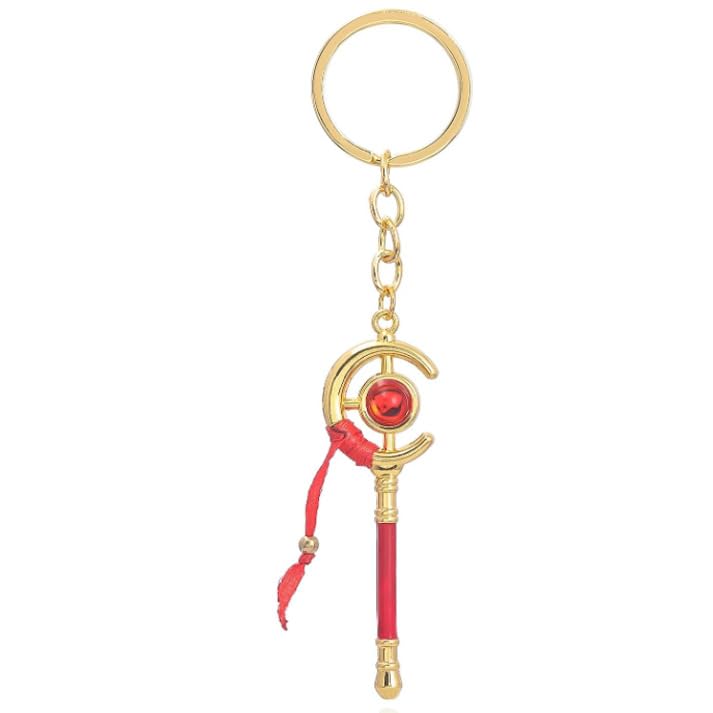 EiraNova Popular Anime Sousou no Frieren Himmel Magic Wand Key Holder Accessory Character Prop Photography Souvenir Cosplay Small Items Goods Gift