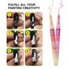 Nail Art Pens Set Nail Art Markers,Drawing Painting Liner Brush for DIY Nail Art Beauty Adorn Manicure Tools,Fine Tip Nail Art Pen,Quickly Dry Nail