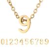 EMANCO Wholesale Stainless Steel DIY Designer Charms Gold Color Necklace Pendants Jewelry Making Supplies Makeup Accessories