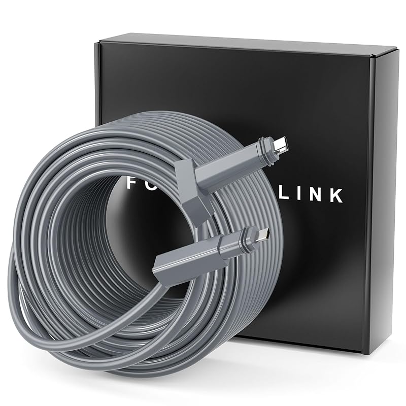 

Кабель Starlink 150 футов (46 метров), Starlink Actuated Gen 2 для Satellite V2 сменный кабель для Starlink, удлинительный кабель Starlink для IP68