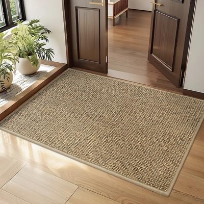 Home Entrance Door Floor Mat Household Kitchen Entrance Waterproof Dust Foot Mat Wear-Resistant Door Mat Simple Non-Slip Carpet