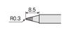 HOZAN Bit Replacement Part, Lead-Free Solder Compatible, Type B Tip, Compatible with HS-51/HS-51-220, HS-51B09