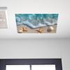 Big Sea Beach Shell Living Room Bedroom Ceiling Home Beautification and Decoration Wall Stickers