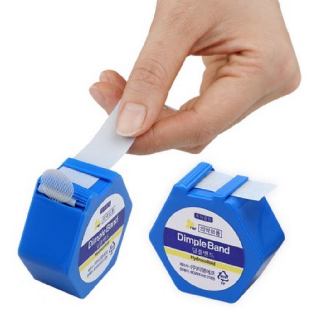 [1+1] KOREA Dimple Hydrocolloid Band 70 sztuk / Plaster na ukąszenia komara, trądzik, pryszcze