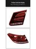14-16 Mercedes-Benz W207 Rear Taillight Assembly: Inner Brake & Reversing Light (2079063300)
