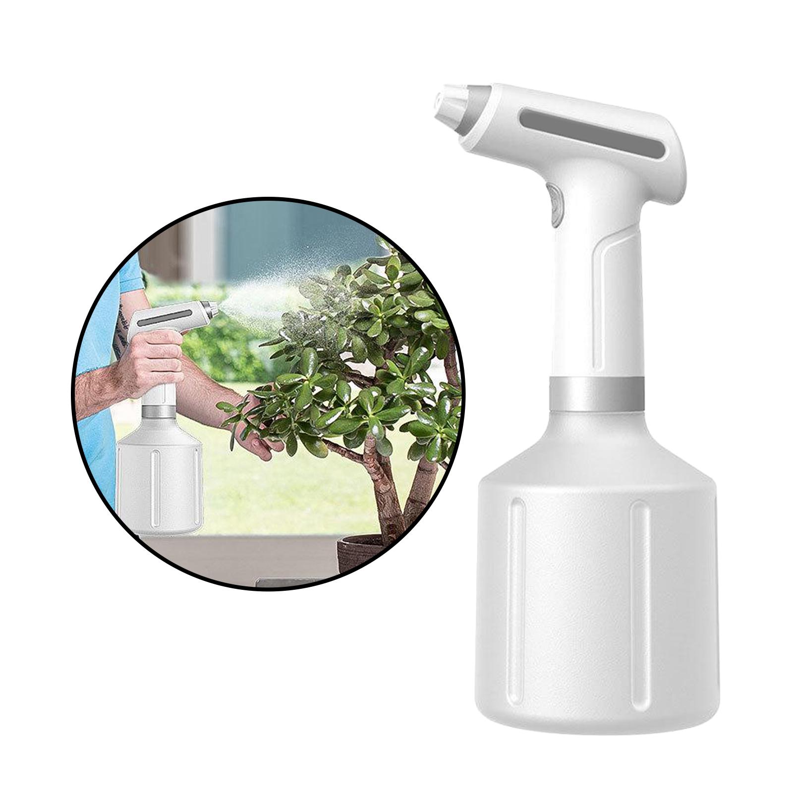 Electric Plant Spray Bottle Flower Automatic Watering Adjustable Spout Cleaning