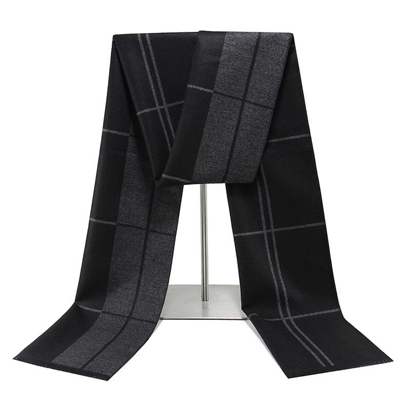 Herrenschal Winter warmer Schal kariert Herbst und Winter High-End Schal Personalisierung