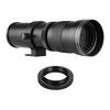 LOUJIN Camera MF Super Telephoto Zoom Lens T2 Mount AI Mount Adapter For Nikon AI Mount Universal Screw Conversion for D50 D90 D5100 D7000 D3 D5100