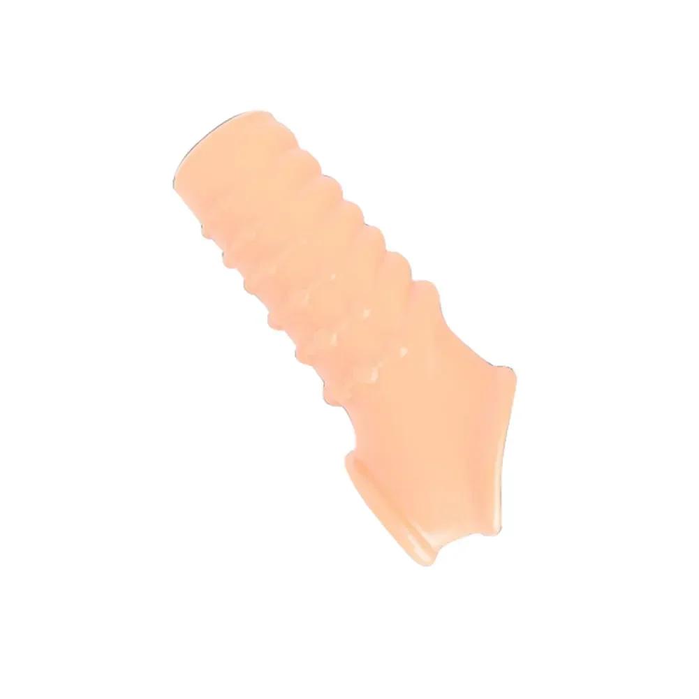 Cock Ring Reusable Silicone Delay Ejaculation Stronger Erection Sex Yoys Adult Supplies Linen Nozzle Ring Cock Sex Toys For Men