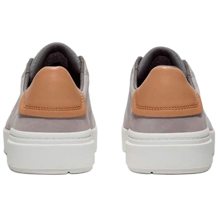 Timberland Seneca Bay Low Trainer Comfortable Slip-Resistant Durable Low-Top Skate Shoes Men sneaker Gray TB0A41F7EM01