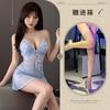 Sexy sexy nightdress fairy contract suspender relief flower sexy nightdress lace hollow nightdress