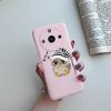 For Realme 11 Pro Plus Case Flower Girl Heart Cute Phone Case Back Cover For Realme 11 11Pro+ 5G Silicone Protection Bumper Capa