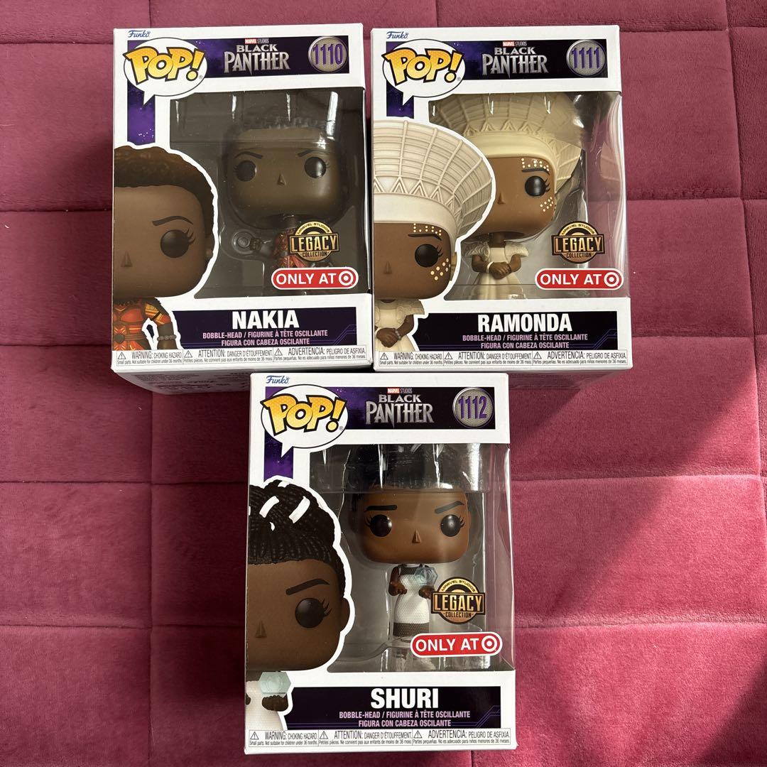 

[Б/У] Набор фигурок Черной Пантеры, эксклюзив для Target, Коллекция Наследие