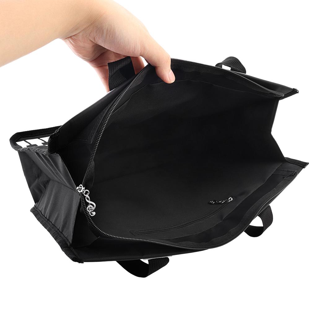 Waterproof Oxford Cloth Music Tote Bag Professional Sheet Music Organizer Tutoring Choir Accessories Storage