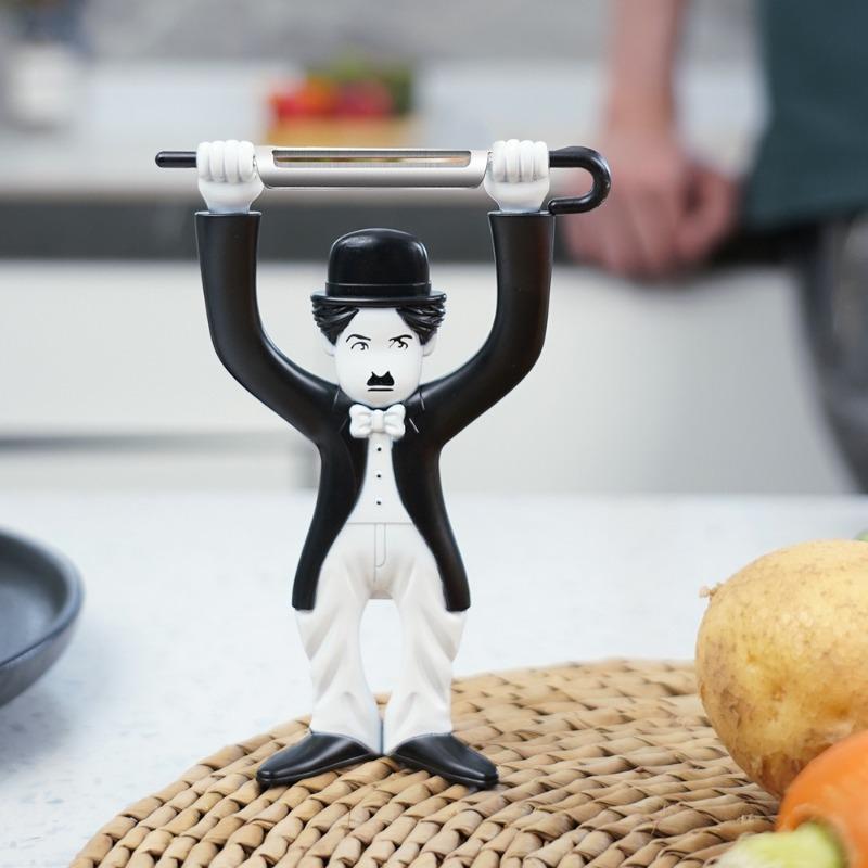 Creative Plastic Character Peeler, Fruit Vegetable Potato Chaplin Knife, Cooking Tool, Kitchen Small Tool Accessory, 1 Piece