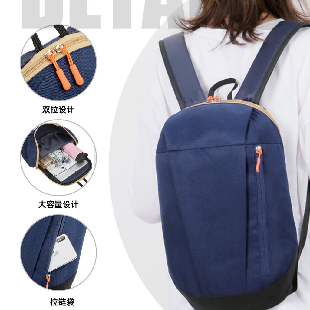 Schoolbag new travel light small backpack girls leisure shopping small backpack male students class iPad tablet bag