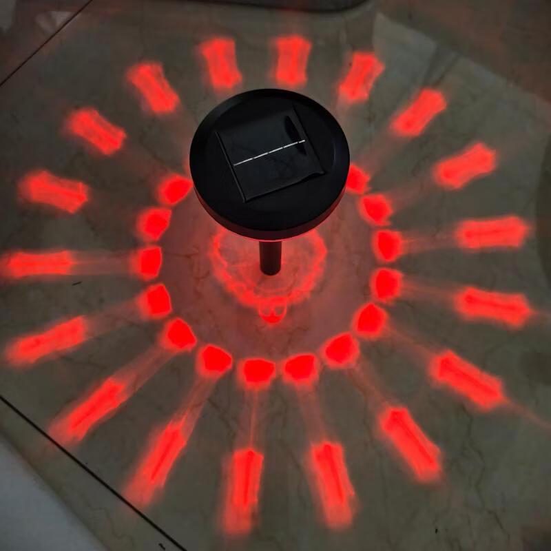 NuFeng Solar Powered RGB Lawn Lights (Set of 2)