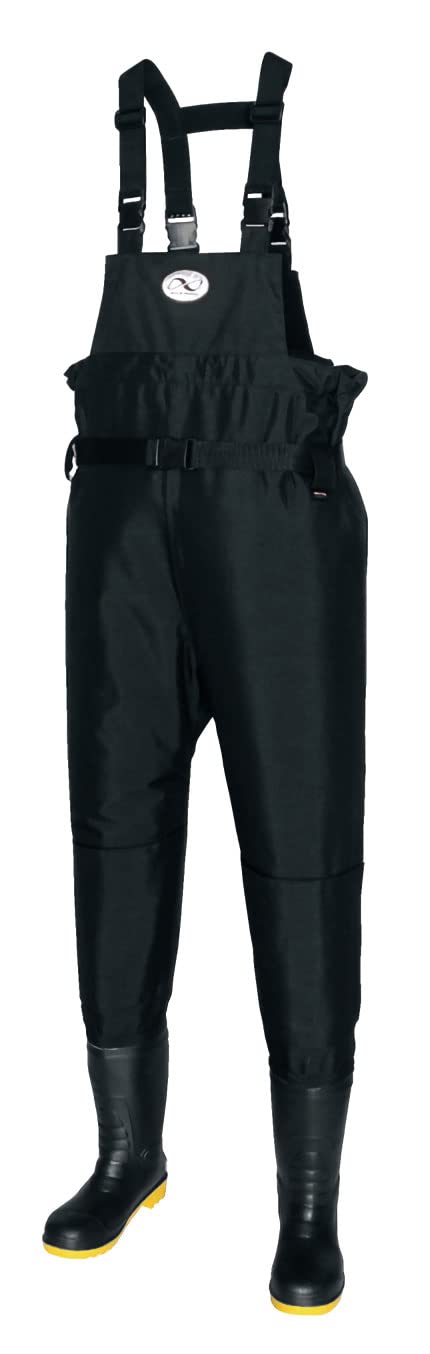 

Забродные сапоги Safety Waders PRO Черные 25 см [Hanshin Soji] BW-83 чёрный