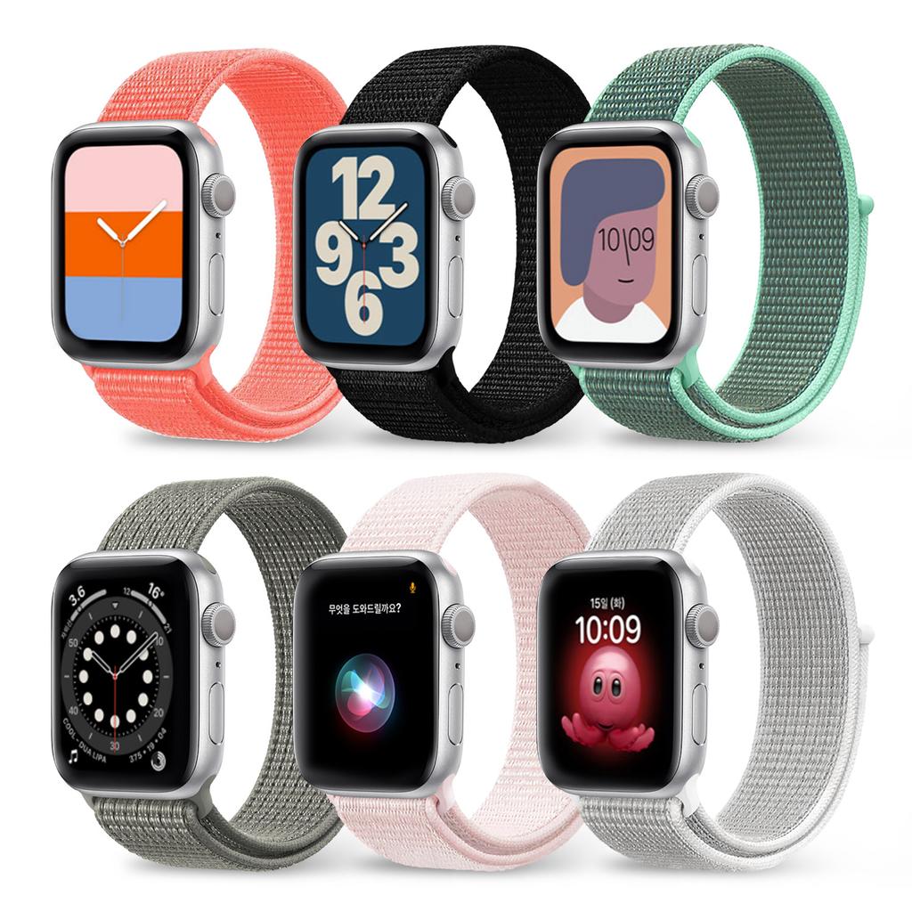 Syalon6 Apple Watch Strap Sport Loop Band (B Type)