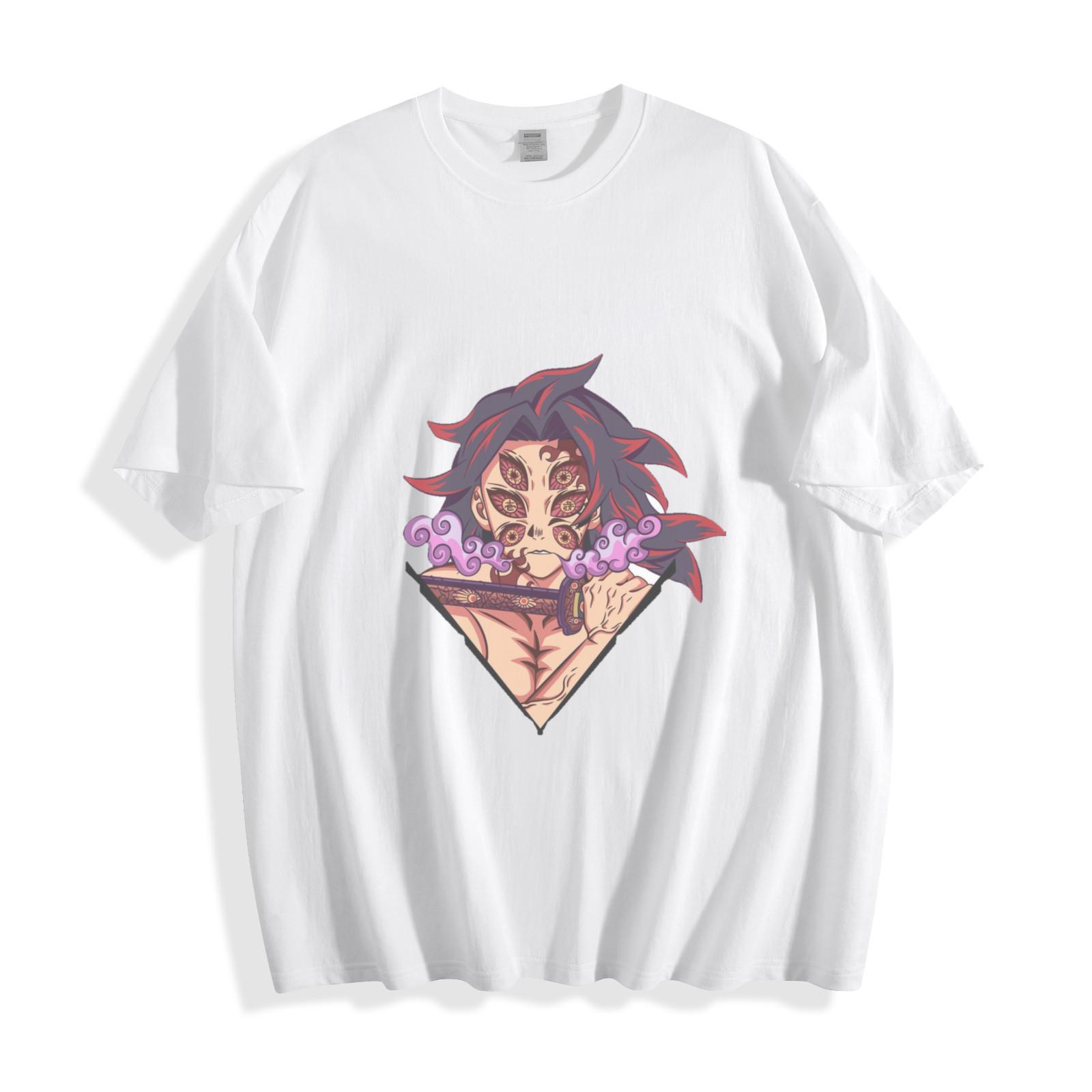 Demon Slayer Kokushibo T-Shirt Mens Womens Tees Top - Mystical Moon Breathing Unisex Tee 4XL