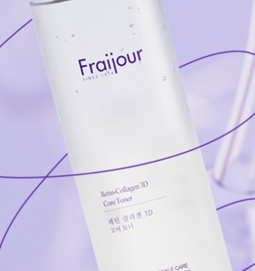 Fraijour Retin-Collagen 3D Core Toner Firming Nourishing 250ml Facial Toner Skin Booster