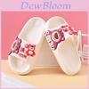 Comfortable Cartoon Style Kids Slippers For Girls Soft Non-slip Indoor Eva Flip Flops