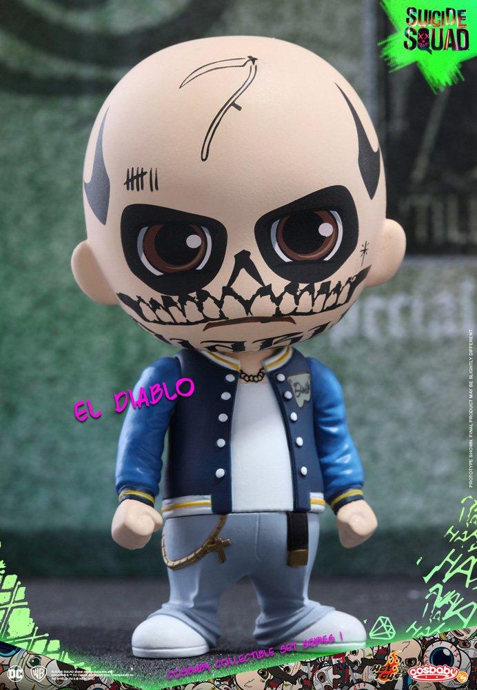Cosbaby Suicide Squad [Size S] Set A, approximately 10cm tall, plastic, pre-painted figure set