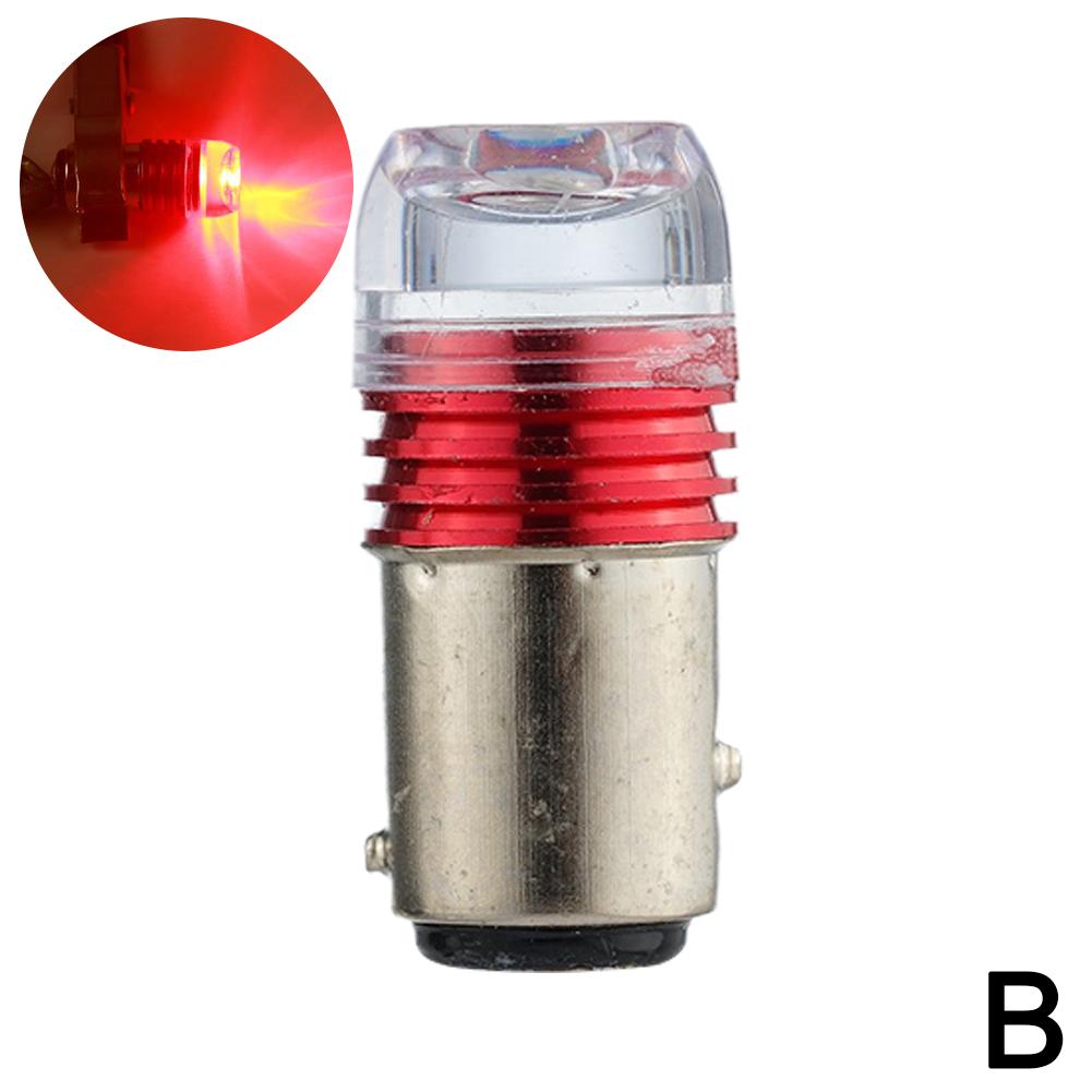 1156/1157 Motorcycle Brake LED Lights Bulb Warning Motorcycle Bulb Accessories Light Flashing Lamp C9H8