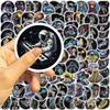 100 Space Astronaut Graffiti Stickers Decorate Guitar Laptop Suitcase DIY Waterproof