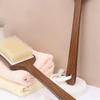 Wood Long Handle Hair Brush Soft Bristles Shower Back Scrub Bath Brush  Skin Cleanser