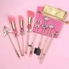 Smaele Makeup Brush Set Popular Sailor Moon Cosmetic Brushes Tools Eyebrow Super Soft Cute Professional Tool Includes Pink Bag Cleaner Purchased As