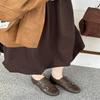 2025 autumn new niche design belt buckle heightening single shoes fashionable versatile retro engraved loafers
